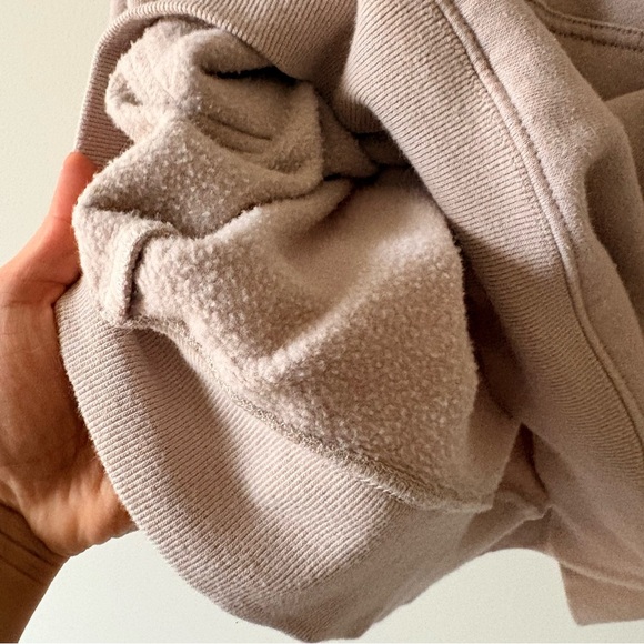 Basquiat Khaki Tan Graphic Hoodie Size Medium Unisex Skater Streetwear - Picture 3 of 7